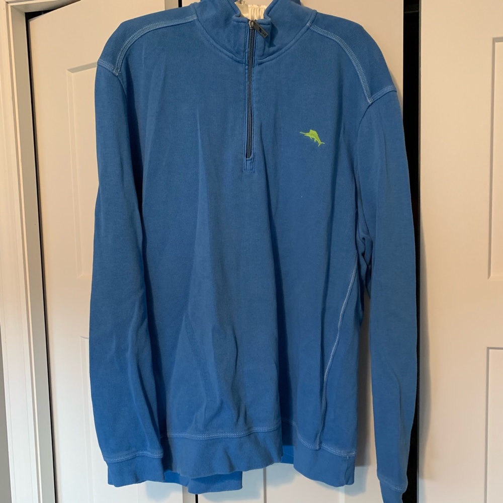 Men’s Tommy Bahama Nassau Half zip Pullover Sz XL